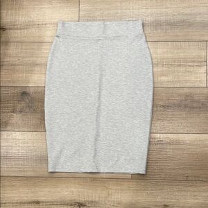 Gray Women's Pencil Skirt